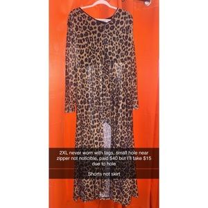 Leopard dress